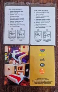 Hotel Room Key Card