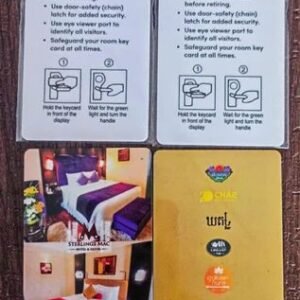 Hotel Room Key Card